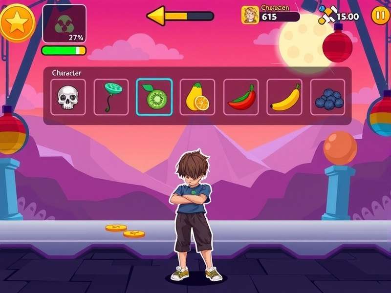 Nirvana Flavor Runner Character Selection